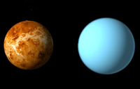 Аспект Венеры и Урана